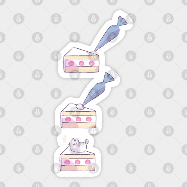 Cake Sticker by Milkkoyo